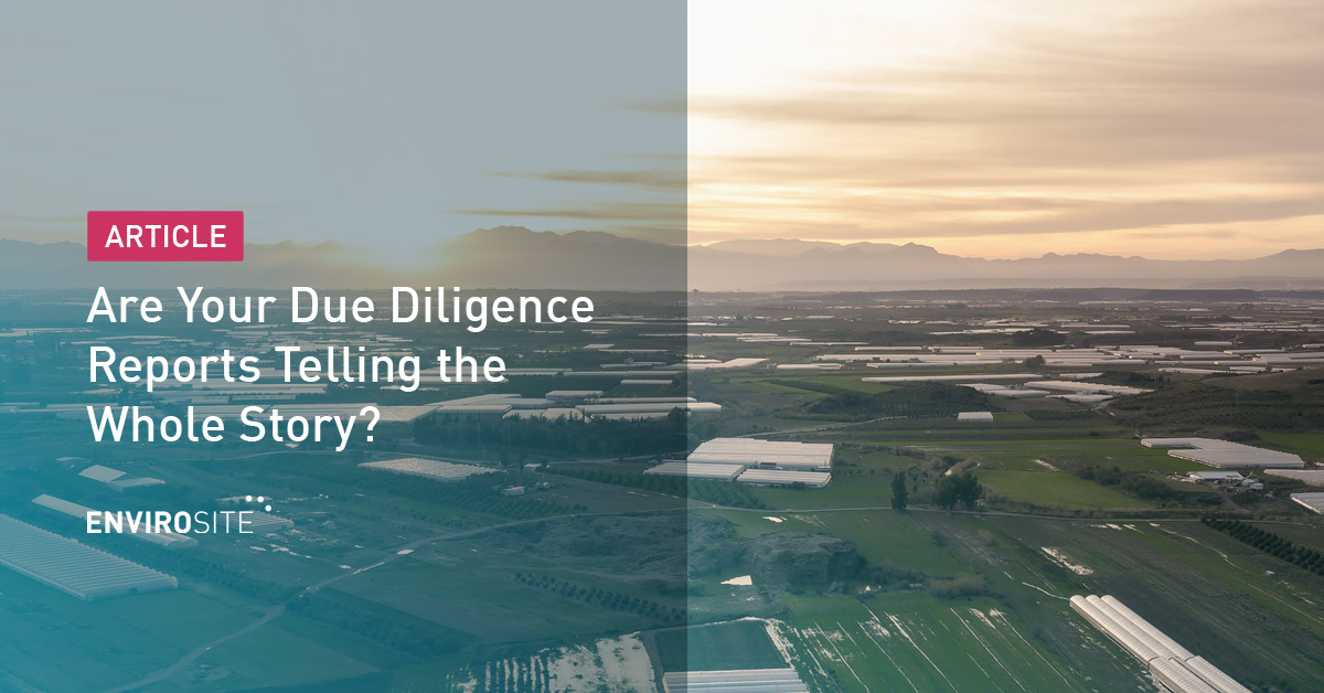 Are Your Due Diligence Reports Telling the Whole Story? thumbnail