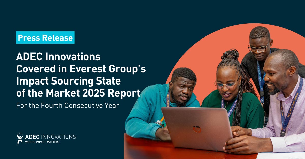 ADEC Innovations Covered in Everest Group’s Impact Sourcing State of the Market 2025 Report – for the Fourth Consecutive Year thumbnail