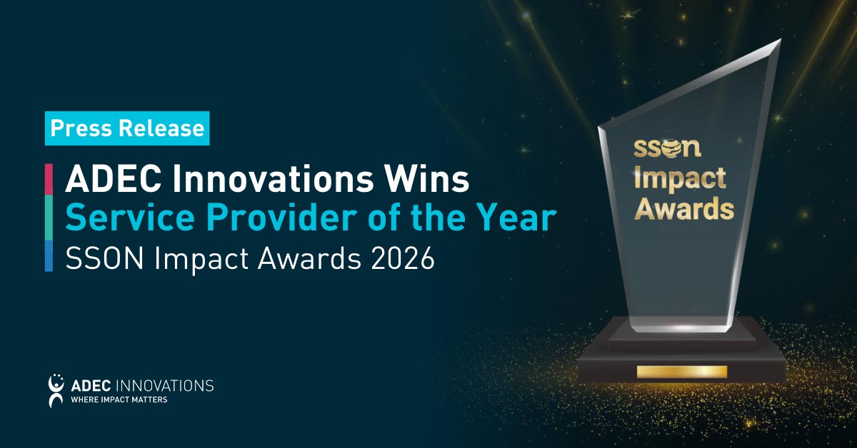 ADEC Innovations Wins Service Provider of the Year at the SSON Impact Awards 2026 thumbnail